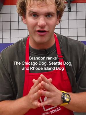 Brandon taste tests 3 different dogs and ranks them: The Chicago Dog, The Seattle Dog, and the Rhode Island Dog.  What’s your favorite? #hotdogs 