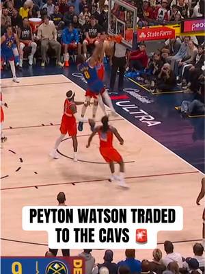 Cavs, Nuggets, and Clippers have agreed on a trade that sends Peyton Watson to Cleveland and Max Strus to LA, per @Shams Charania  Watson will sign a new 4-year, $88M deal to join the Cavs 🔥 #NBA #basketball #peytonwatson #cavs #nbabasketball 