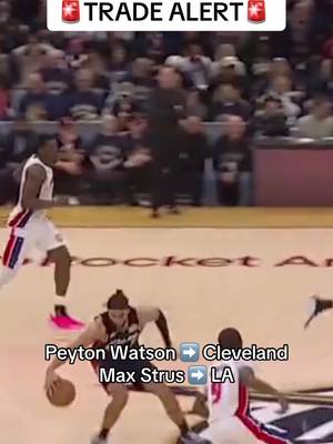 Cleveland, Denver and the Clippers have agreed on a trade sending Peyton Watson to the Cavaliers, Max Strus to LA, and an unprotected 2031 Cavs first-round pick and a 2032 Kings second-rounder to the Nuggets (per shams) #NBA #trade #tough #basketball #woah 