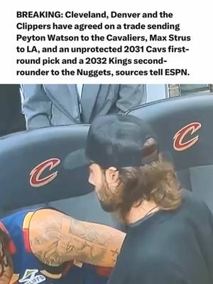 Our guy Max Strus is taking the Enjoy hat to LA 🚨#NBA #basketball #cavs #clippers 
