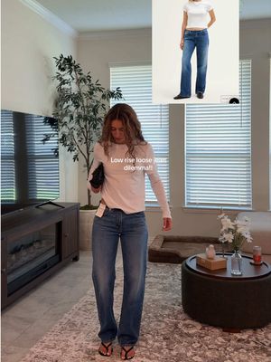 I love a 90s style low loose (and luvv that these don’t have a button like the Still Here ones) BUT I think maybe they’re are too small?? Ugh I think they’ll be so cute for summer too fall outfits but Lmk what y’all think!! #jeansoutfit #90sjeans #minimalistoutfits #90schic #chicoutfits summer to fall, jeans 