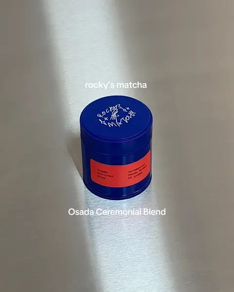 rocky’s matcha Osada Cermonial Blend #rockysmatcha #ceremonialmatcha #matchapowder #matchareview #matchalatte 