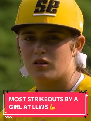 Kinley Rasmus -- niece of former MLBer Colby Rasmus -- dominates her Little League World Series opener, tossing six scoreless innings and giving up just one hit. She also struck out eight batters, tying Mo'ne Davis for most strikeouts from a female pitcher at the tournament. She's just the 25th girl to ever compete at the #LLWS. 💪 (🎥 via X/JacobMorrisTV)