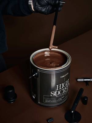 NIGHT MKT -Designed to pair seamlessly with @busterandpunch  Color No. 3 of a four-part collection, created to perfectly complement Buster + Punch’s most iconic metal finishes. #interiordesign #busterandpunch #tonesterpaints
