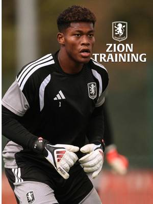 Zion’s first session 🔥 #astonvilla #ZionSuzuki