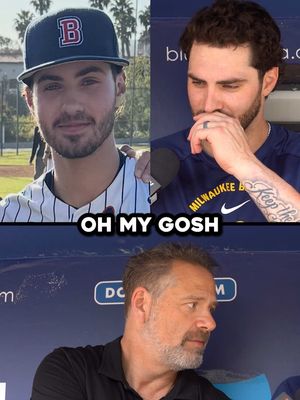 My son and Brewers outfielder Garrett Mitchell are doppelgängers #MLB #baseball #sports