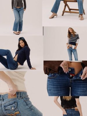 Your low-rise era called. We picked up. Lil’ Maggie Ultra Low Rise Flare, back from the archive  @maggie macdonald @Mags @Maggie @margoshry @Maggie Rawlins @Marquita Pring 