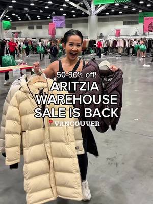🚨 ARITZIA WAREHOUSE SALE 2026 IS BACK! 🚨 Vancouver’s Shopping Olympics officially return 😂🛍️ Expect 50–90% OFF Wilfred, Babaton + more, including coats, dresses, denim, bags, belts and shoes! 📍 Vancouver Convention Centre West 📅 Sept 1–7, 2026 ⏰ Sept 1–5: 7AM–9PM ⏰ Sept 6–7: 9AM–7PM 👀 Friends & Family: August 31 if you can snag a ticket! Who’s actually willing to line up overnight?! 😂 Disclosure: Video footage shown is from a previous Aritzia Warehouse Sale. #AritziaWarehouseSale #Aritzia #Vancouver  #WarehouseSale 