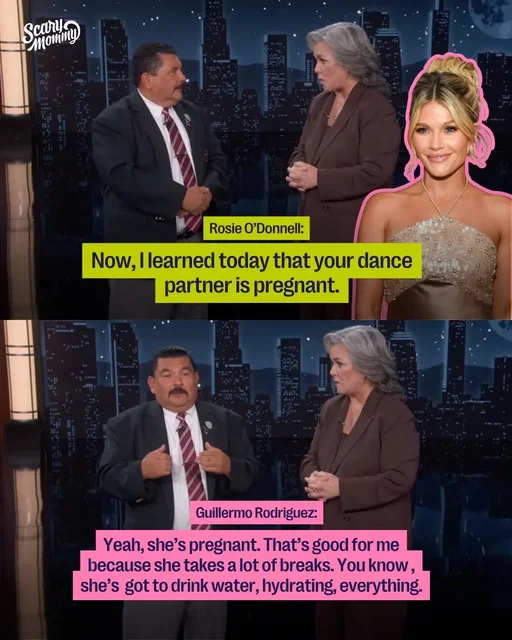 You’ve got our vote Guillermo and @Witney Carson!  On last night’s Jimmy Kimmy Live with guest host @Rosie ODonnell,Guillermo responded to fans speculating that Dancing With The Stars paired the comedian with the pregnant dancer so they would get eliminated early. Guillermo responded “That’s not going to happen,” and he fully intends to go all the way to the finale.  Robert Irwin who??? We’ll be waiting to see who takes the mirror ball trophy home this season.  📸: Jimmy Kimmel Live / Getty  #Guillermo #WitneyCarson #RosieODonnell #dancingwiththestars 