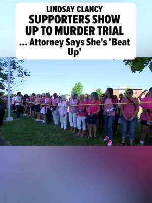 Lindsay Clancy's supporters turned out in force Thursday morning, as her murder trial entered Day 17 ... with dozens gathering outside the Massachusetts courthouse in a show of solidarity for the mom accused of murdering her three young children. 🎥: FOX True Crime