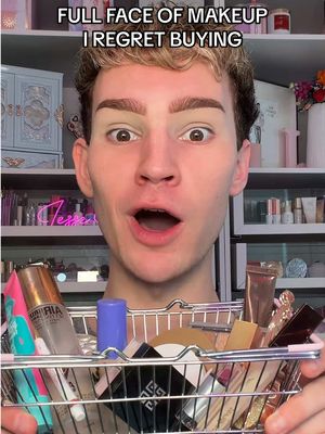Replying to @Paola picking out a full face of makeup I regret buying! #makeup #beauty #makeupchallenge #viralmakeup #makeupartist 