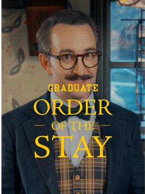 Consider this your official initiation. Welcome to the Order of the Stay. #GraduateHotels #WeAreAllStudents 