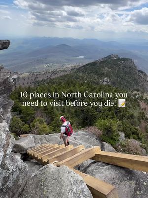 🇺🇸 Share this with someone you’d explore North Carolina with! From misty mountain towns and rushing waterfalls to peaceful lakes and beautiful beaches, these 10 places deserve a spot on your North Carolina bucket list: 📍Grandfather Mountain Walk across the famous Mile High Swinging Bridge and take in incredible views of the Blue Ridge Mountains. 📍Mingo Falls Climb the steps to one of the tallest and most impressive waterfalls in the southern Appalachian Mountains. 📍Boone Explore a lively mountain town filled with scenic trails, cozy restaurants, local shops, and endless outdoor adventures. 📍Kure Beach Enjoy a quieter stretch of the North Carolina coast with beautiful beaches, a fishing pier, and nearby Fort Fisher. 📍High Falls Discover one of the most powerful waterfalls in DuPont State Recreational Forest along a scenic hiking trail. 📍Hatley Pointe Experience mountain views, outdoor adventures, and a charming alpine atmosphere just outside Asheville. 📍Asheville Spend a weekend exploring the Blue Ridge Parkway, the Biltmore Estate, incredible restaurants, breweries, and a vibrant arts scene. 📍Lake Junaluska Walk the peaceful lakeside trail surrounded by mountain views, gardens, and colorful sunsets. 📍Blowing Rock Visit a storybook mountain town with scenic overlooks, charming shops, and easy access to the Blue Ridge Parkway. 📍Maggie Valley Escape to a laid back mountain town surrounded by waterfalls, scenic drives, wildlife, and Great Smoky Mountains National Park. Which North Carolina destination would you visit first? Follow for more bucket list destinations and travel inspiration ✈️ #northcarolina #visitnc #northcarolinatravel #blueridgemountains #travelusa