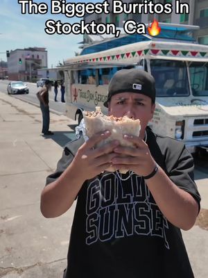 Huge burritos in Stockton! #viral #stockton #209 