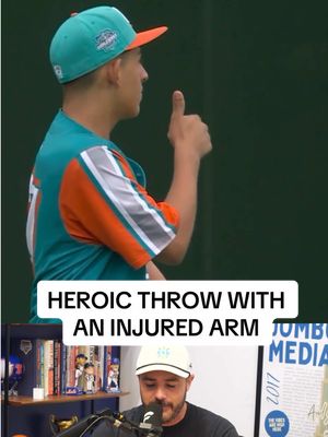 Little Leaguer makes an incredible throw after saying his arm hurts, a breakdown #littleleague #baseball #sports #llws #coaching