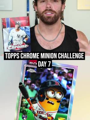 Minion Challenge Day 7 #baseballcards #MLB #topps #baseball #toppschrome 