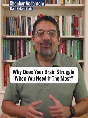 Under pressure, a second voice shows up: "I'm going to mess this up." Now half your focus is on the task, half on the panic. That's choking. The fix is almost too simple: tell yourself you're excited, not nervous. Your brain can't tell the difference.