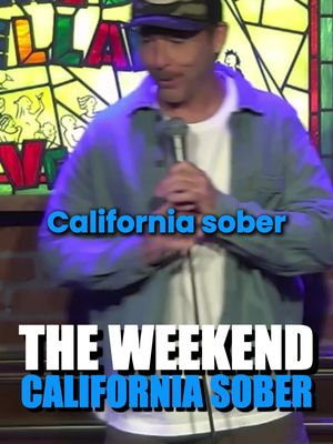 California sober… but only on the weekends 😂 #EddieIfft #comedy #standup #standupcomedy #funny