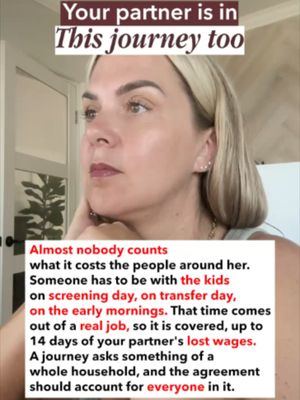 Surrogacy can require time off work for more than just the surrogate. Her partner may need to step in for childcare, appointments and key journey days too. That’s why the full compensation package matters not just the number on the headline. #surrogatecompensation #becomeasurrogate #surrogacy #surrogatelife #surrogacyjourney #surrogates #surrogatetiktok