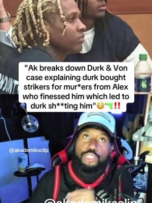 Akademiks breaks down lil durk and king Von 2019 case revealing durk bought stolen cars from a guy named Alex who he later ran into in atl with Von and jumped and sh*t him😳‼️#lildurk #kingvon #otf #fyp #akademiks 