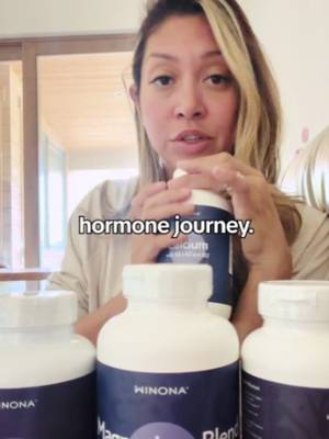 Your hormones are shifting. Your supplements should keep up. 💜 Calcium (D3, K2, B12): supports bone density as estrogen declines 💜 Magnesium (B6): supports sleep and stress response as hormones fluctuate 💜 Pre + Probiotic: supports gut bacteria, which shift with hormonal changes 💜 Multivitamin: fills nutrient gaps for energy, immunity, and focus Head to our TikTok Shop to explore what your body might need. #menopausesupport #perimenopausehealth #womenswellness #hormonehealth #guthealth