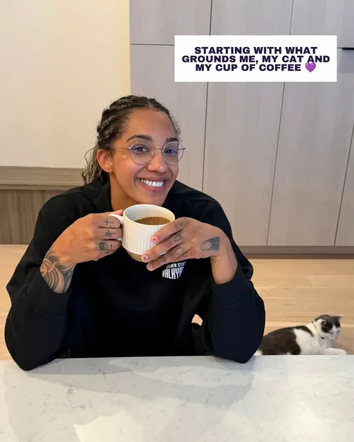 The work I put in every day prepares me for my biggest moments. Long before tip-off, it's the small, consistent habits that help me show up every day. From taking care of my body to staying focused on the little things, those routines matter just as much as the time I spend on the court. That’s why I'm excited to partner with @OLLY Wellness #OLLYpartner 