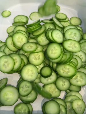 Our next favorite cucumber chicken salad #fyppppppppppppppppppppppp #fyp #recipesoftiktok 