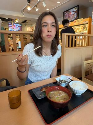 I’ve been hearing people say Japan isn’t big on breakfasts but that’s not true 🤔 I can think of several popular restaurant chains that do a good breakfast and if not there, you can always just eat at a Shokudo (Japanese cafeteria)  📍Wagaya Shokudo, Nippori  #japan #tokyo #japanese #japanesefood #japaneseculture 