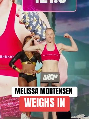 @Melissa Mortensen WEIGHS IN‼️ RSVP FOR FIGHT NIGHT NOW | LINK IN BIO 📲 ##SerranoManzur| Fri, August 21 | 4PM PT | 7PM ET | LIVE on & FREE on TikTok📲