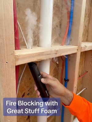 What Happens If a Fire Starts Behind Your Drywall? #sponsored @GREAT STUFF #construction #howto #greatstufffoam #greatstuffpro