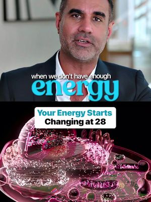 At 18, you could sleep six hours and keep going. At 28, eight hours might not feel like enough. What's changing inside your cells? #cellularaging #mitochondrialhealth #ATP #longevity #energy 