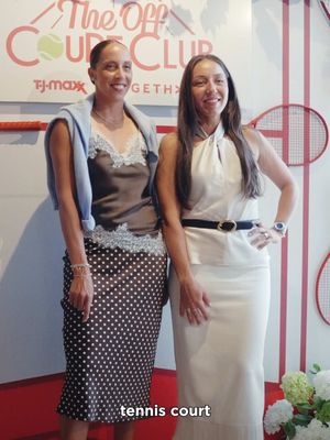 If The Off Court Club taught us anything, it’s that @Jessica Pegula & @Madison Keys don’t need a court to put on a clinic 😏 Hear how fashion, sport, and fandom went hand in hand during our day with @TJ Maxx.
