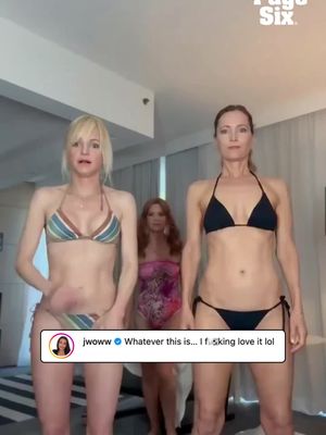 Anna Faris, Isla Fisher, Leslie Mann and Michelle Buteau dance together in bathing suits to promote their new movie “Spa Weekend” in this hilarious video, and JWoww is loving it. 😂 📹: Instagram/ Michelle Buteau