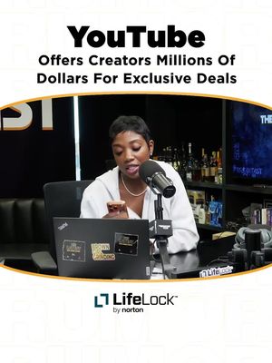 🚨 YouTube is making a major play for creators 👀! The platform is reportedly offering millions for exclusive content and brand deals and The Breakfast Club weighs in! 🎥💰 @lorenlorosa has the latest! 🔒 Sponsored by #LifeLock 