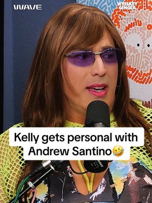 Kelly drinks with comedian Andrew Santino🤣🤣🤣#standupcomedy #adamray #andrewsantino #comedy #fyp