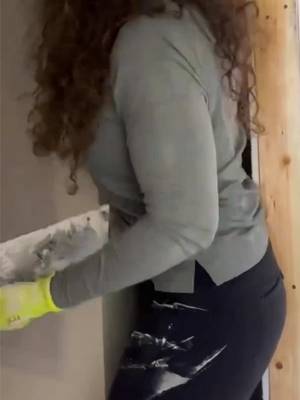 Everyday is something different and sometimes ridiculous 😂 #work #drywall #fyp 