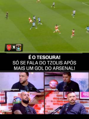 SÓ SE FALA DE TZOLIS NO GAME DAY! Mais uma jogadaça do atacante do Arsenal acaba no 2° gol dos Gunners contra o Coventry City! Saka marca! Acompanhe agora, DE GRAÇA, o Game Day ESPN com react da tropa do Tylty no YouTube da ESPN Brasil! E assista a Arsenal x Coventry City AO VIVO pela ESPN no Plano Premium do #DisneyPlus! #GameDayESPN #PremierLeagueNaESPN #Live #Arsenal #Coventry