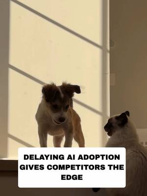 Failing to adopt emerging AI technology early is the quickest way to let your competitors pull ahead and dominate your market.  DM scale with AI to learn how to scale your business 🔗  #BusinessAutomation #AITechnology #PerformanceMarketing #ScaleYourBusiness 
