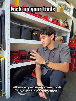 Taking every precaution to secure the loot 🔐 @Upfit Supply  Weather Guard Shelf Door #hvac #hvaclife #hvactechnician #hvactech #hvacservice