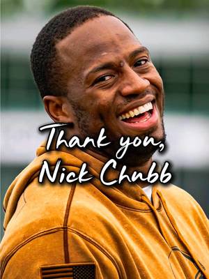 Thank you Nick Chubb #browns #nfl #nflnews #fantasyfootball #retirement 