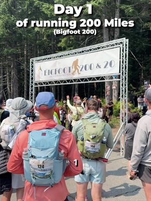 Day 1 of Running 200 Miles (Bigfoot 200) @Transparent Labs 