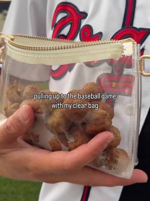 Just following the clear bag policy 🤷⚾🍝
