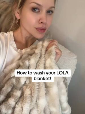 How to wash the @lolablankets ❤️❤️ use my code : Laurenoleary  #momsbelike #usemycode #cozyathome #christmasgiftidea #mncheck 