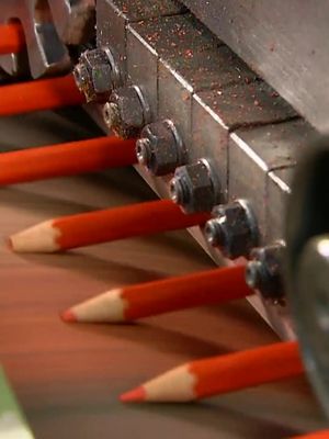 Creating colored pencils 🎨 #howitsmade #art #coloredpencils