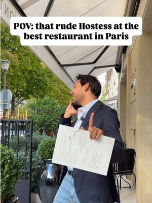 Classic Paris restaurants 🤣🤣 #luxury #comedy #corporate #paris #luxurylifestyle 