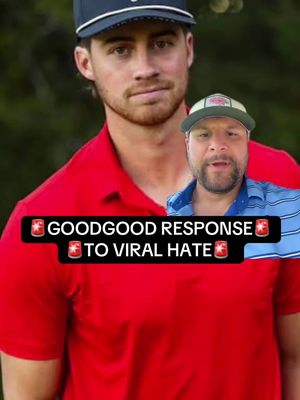 Good Good responds to viral hate  Follow for more  #golf #tiktok #fyp #youtube #hate 