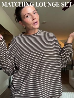 I love me some tiktok shop, SUE ME. I’ve been living in this set though 🐻 so cute for fall  #affordablefashion #fallfashion #loungewear 
