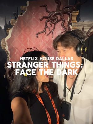 Dallas Stranger Things fans, this one’s for you 👀 #NetflixPartner  I finally made my way through Stranger Things: Face the Dark at @netflixhouse, and if you’ve been meaning to go… this is your sign because it leaves Dallas September 7th  😭 Add the Stranger Things Fan Pack to your visit, you can visit anytime, skip the line, and get your exclusive poster. Step into Hawkins one last time before it’s gone 🫶🏽 Valid 7/27–9/7/26. Quantities limited; item selection varies. Terms & Conditions apply. Visit the Netflix House website for details. 
