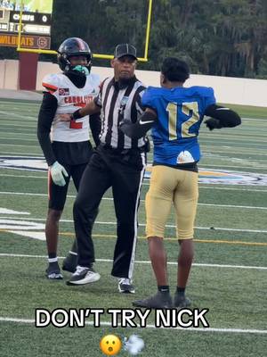GROWN MAN. Nick is a DB’s NIGHTMARE 😤🍿 #football #highschoolfootball #floridafootball #highlight #viral