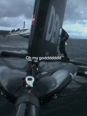 Catch that on your rear view 😳😳😳😳 #SailGP #sailing #racing 
